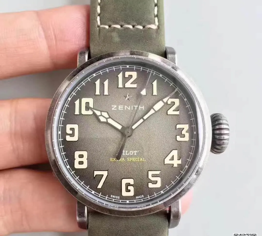 Zenith Pilot 11.1940.679 91.C807 XF Factory 1:1 Best Edition Replica Watch Swiss ETA9015